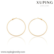 91043 Xuping Jewerly Femmes Simple Trendy Styles Hoop Boucles d&#39;oreilles